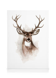 Watercolor Deer Canvas print