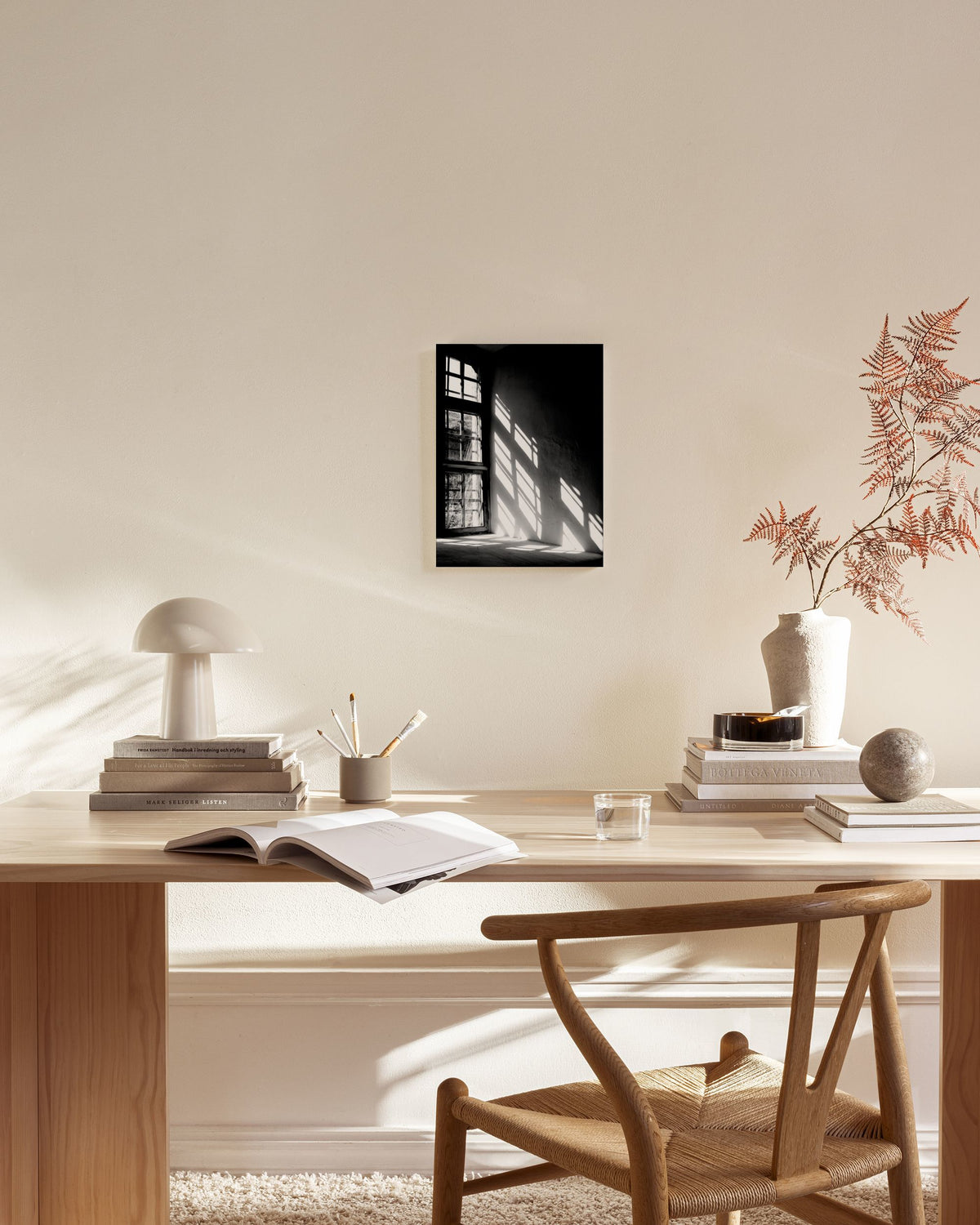 Let The Light In Canvas print