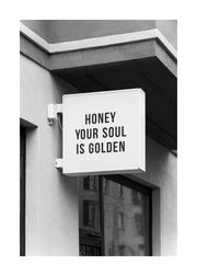 Golden Soul Sign Print