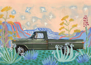 Eleanor Baker - West Texas Truck Print