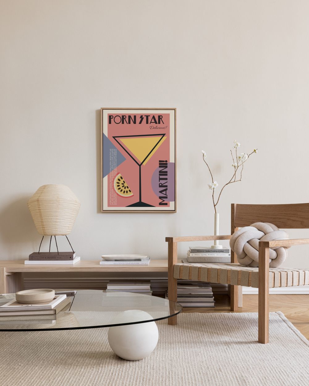 We made something nice - The Porn Star Martini Canvas print