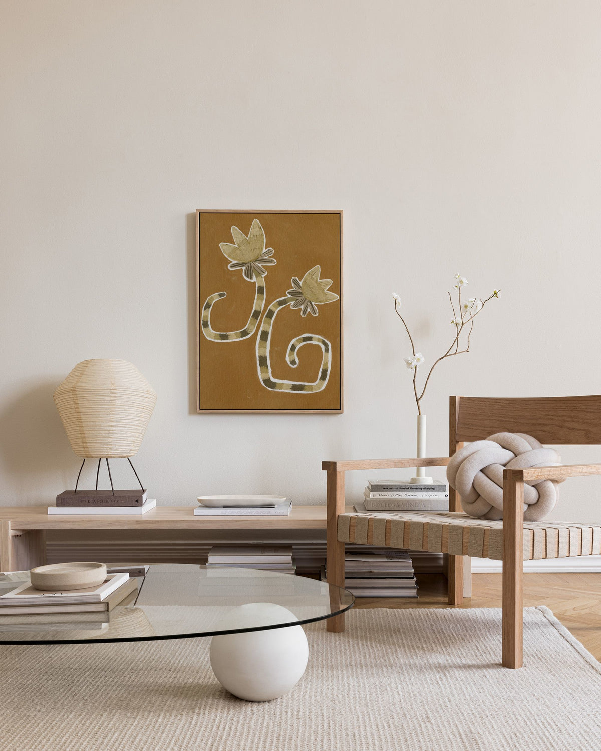 Shatha Al Dafai - Delicate Bloom 8 Canvas print