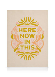 The SoulShine Co. - Here Now In This Canvas print