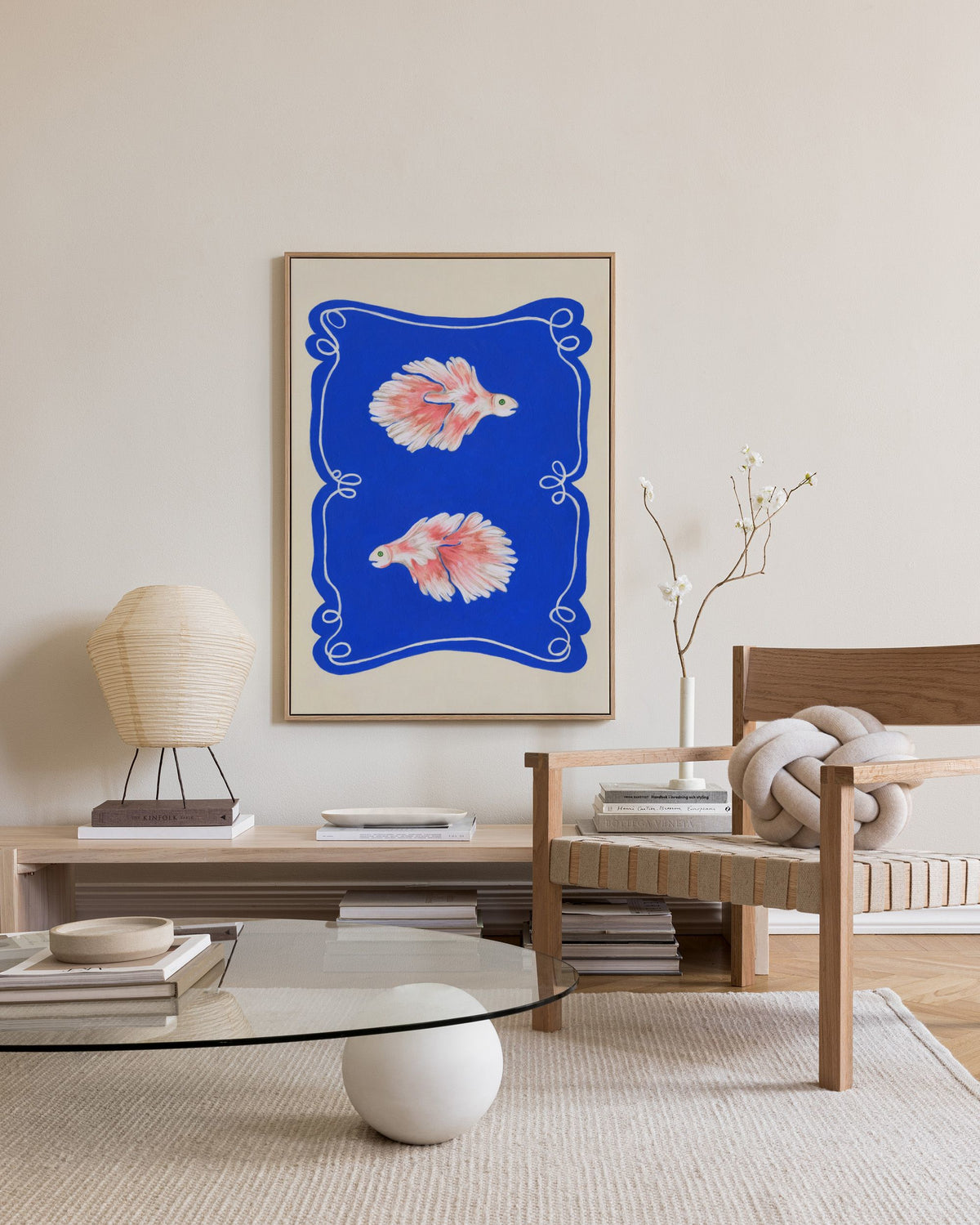 Swim Club Canvas print
