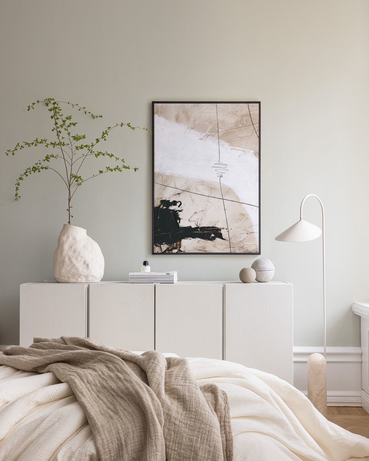 Raw Expression No1 Canvas print