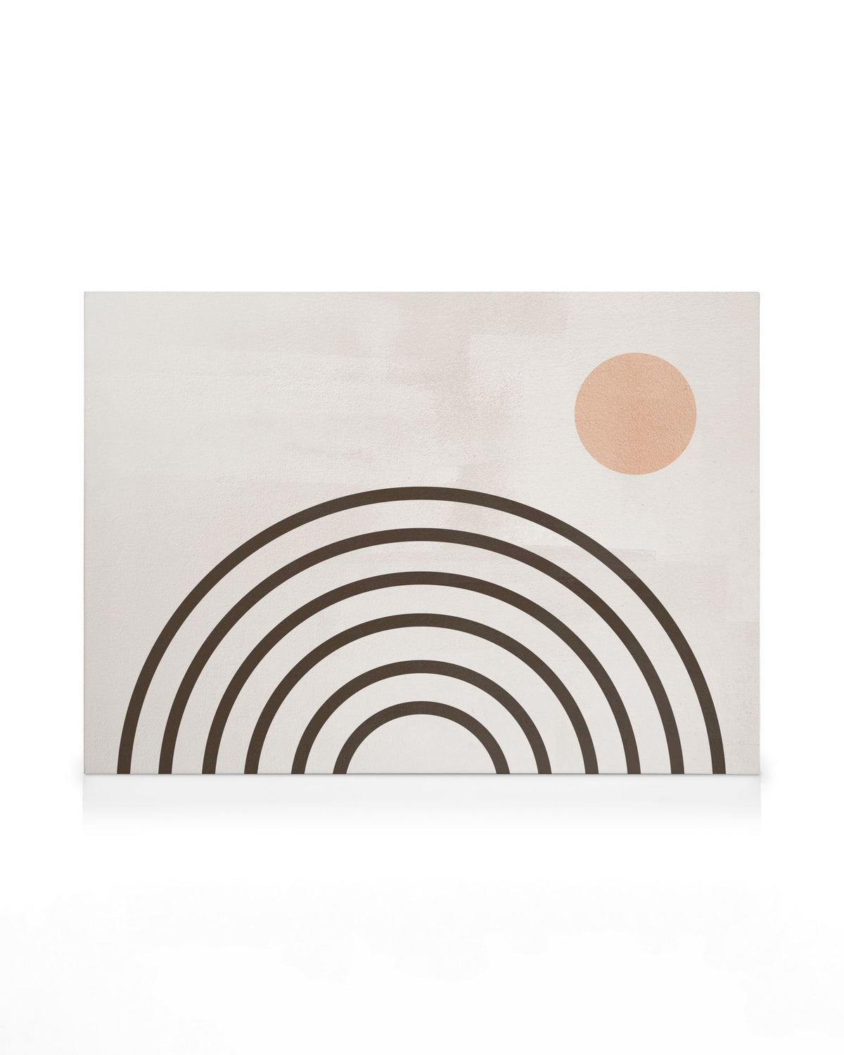 Circles and Arches No2 Canvas print