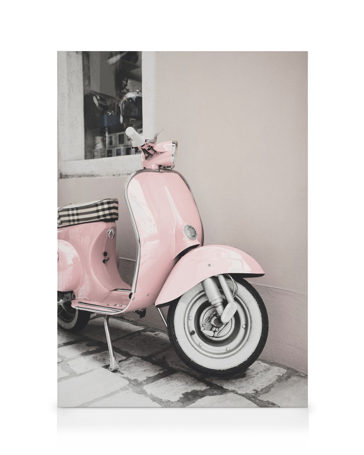 Pink Scooter Canvas print