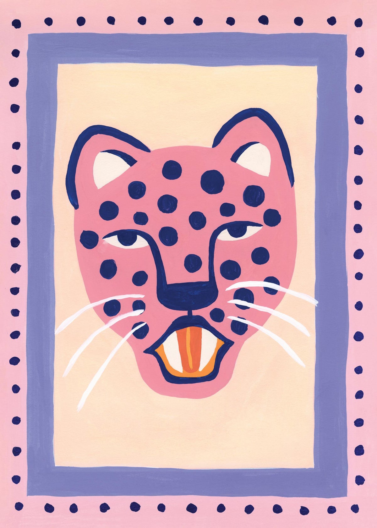 Pink Cheetah Print