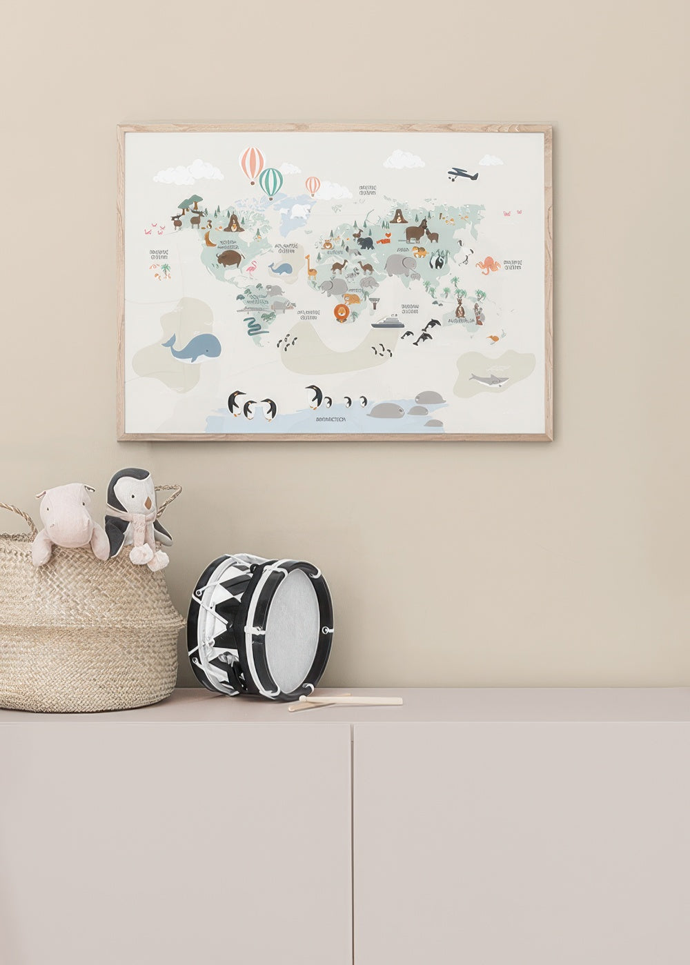 Animals of the World No2 Print