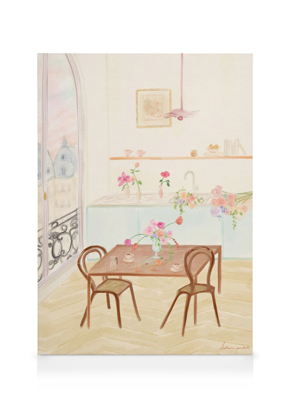 Katharina Puritscher - Kitchen Dreams Canvas print