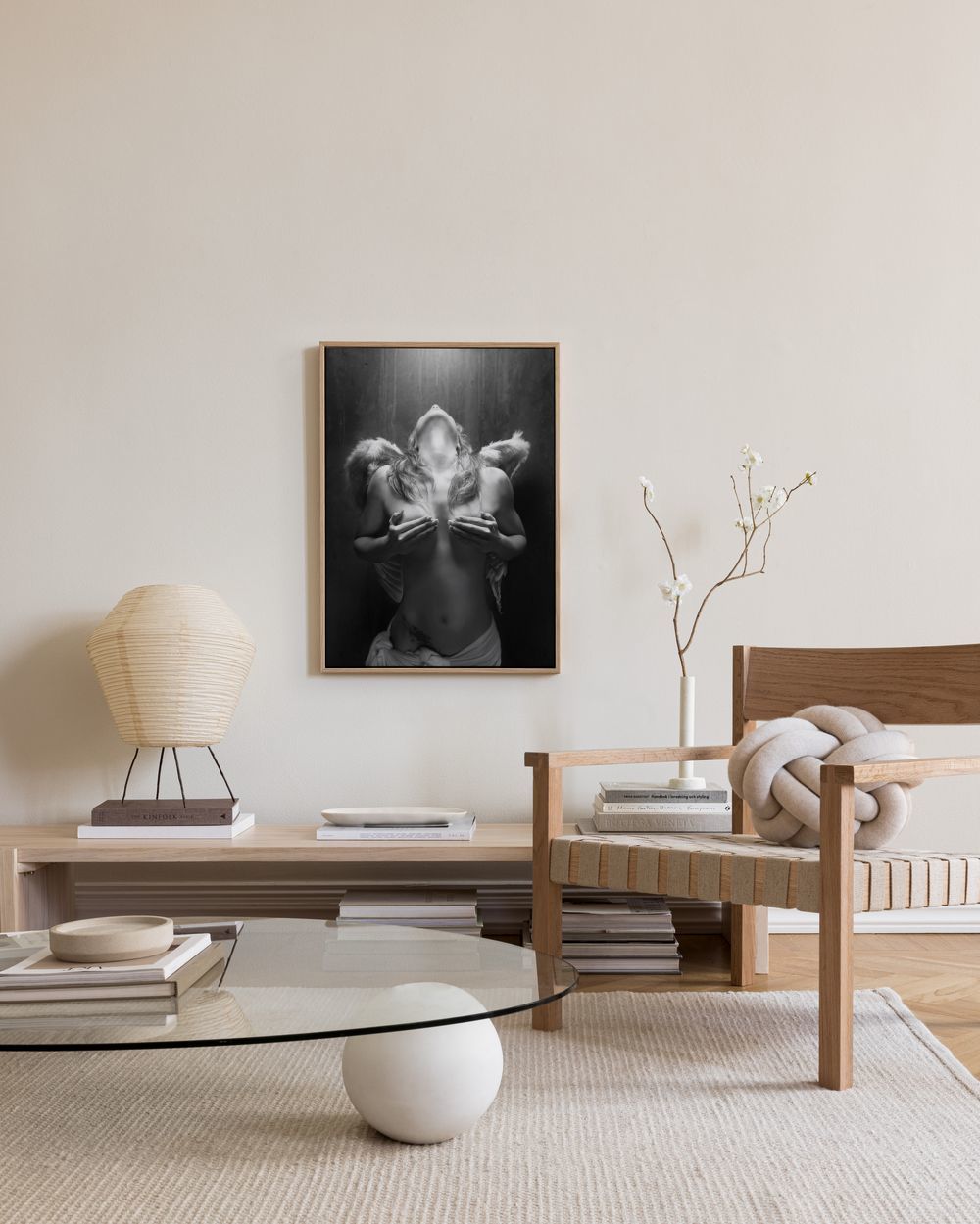 Fallen Angel Canvas print