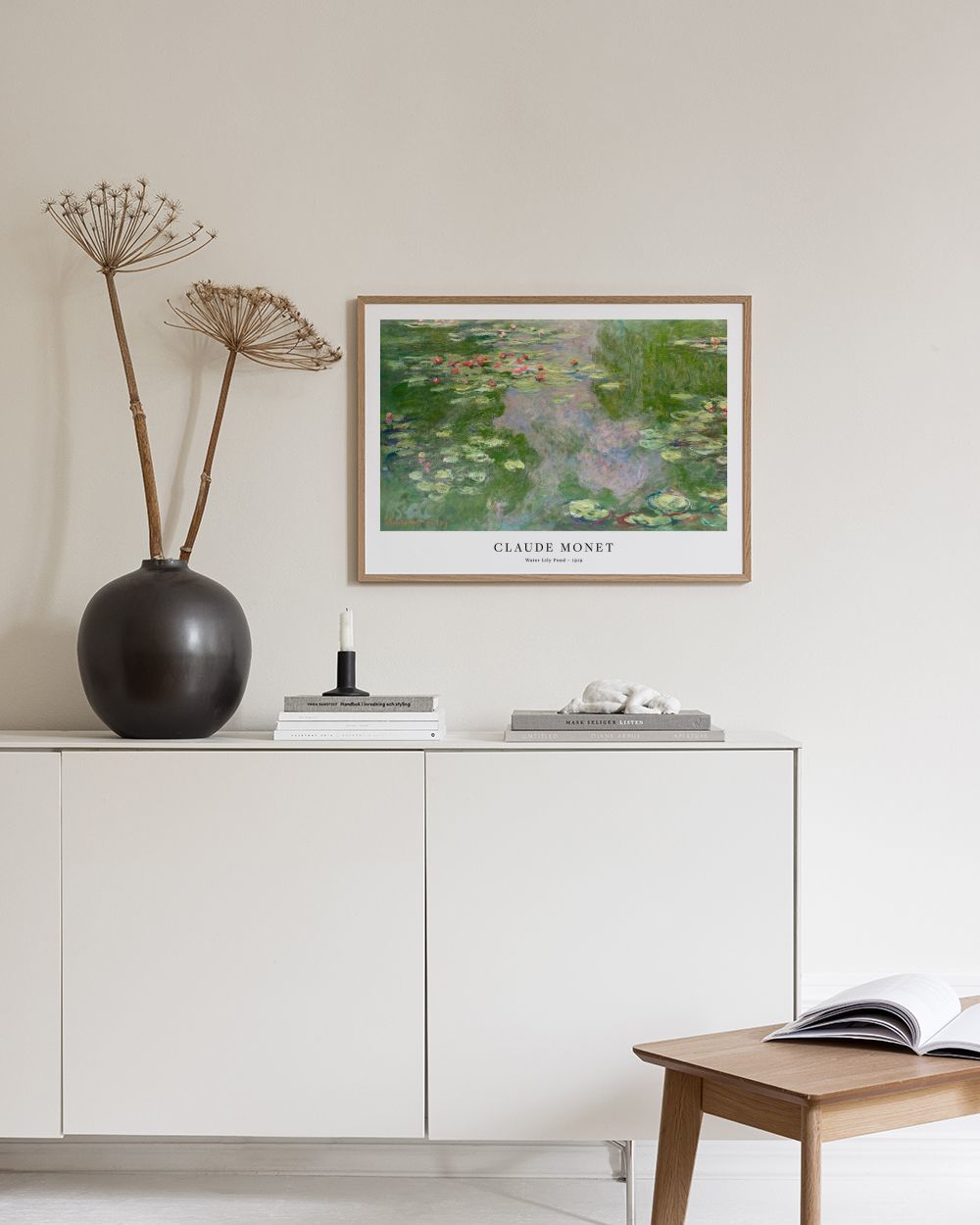 Monet - Water Lily Pond Print