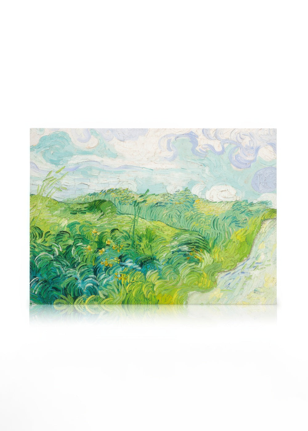Van Gogh - Green Wheat Fields, Auvers Canvas print