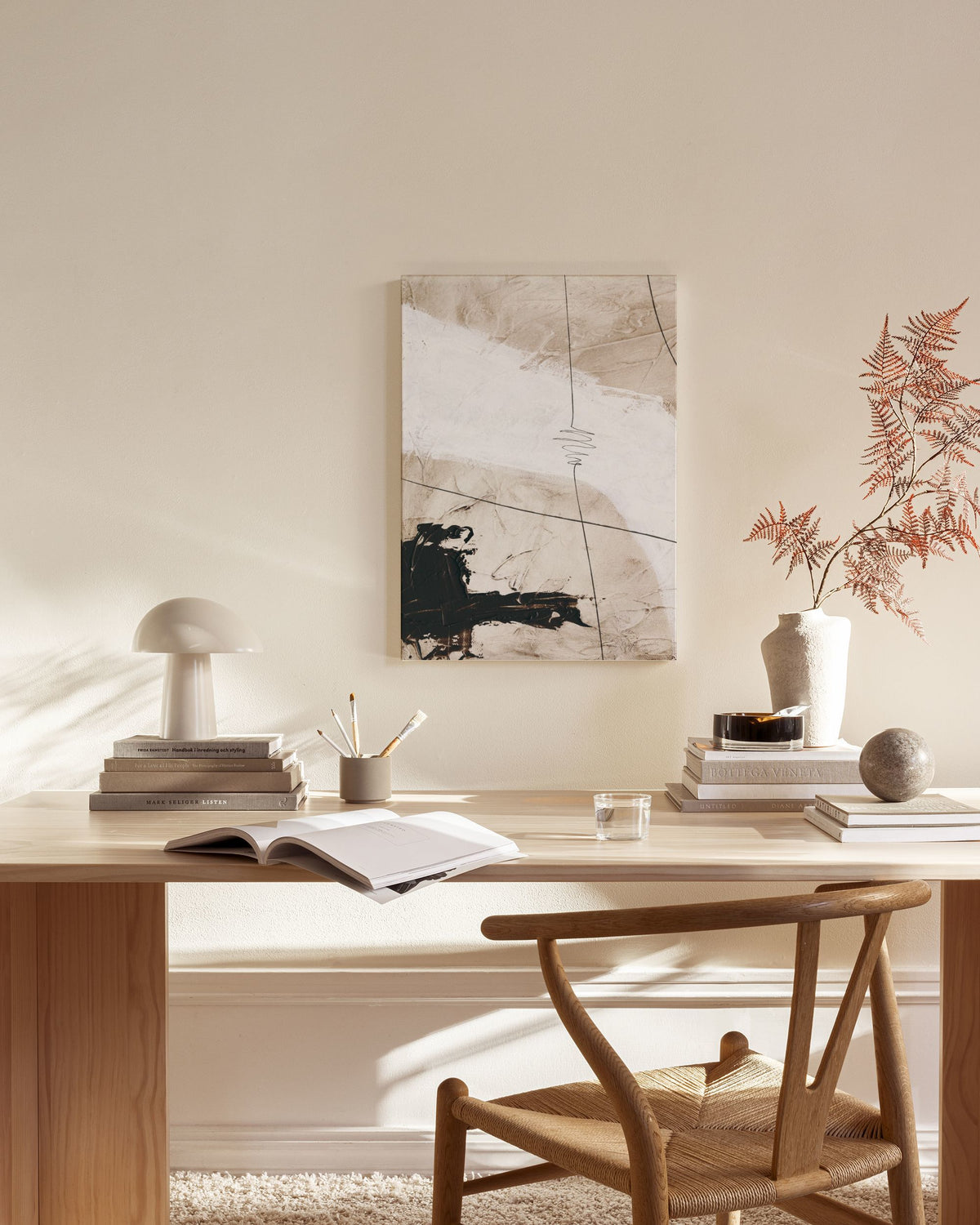 Raw Expression No1 Canvas print