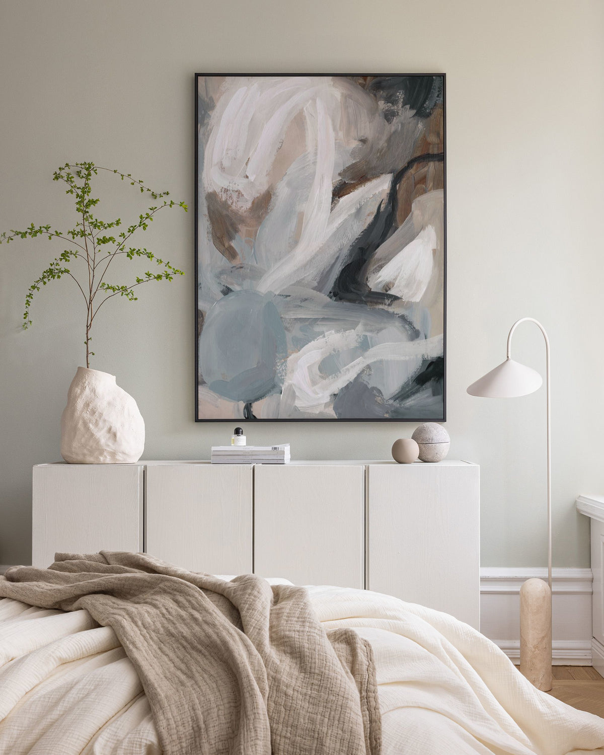 Tranquil Teal No2 Canvas print