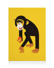 Vintage Monkey Canvas print