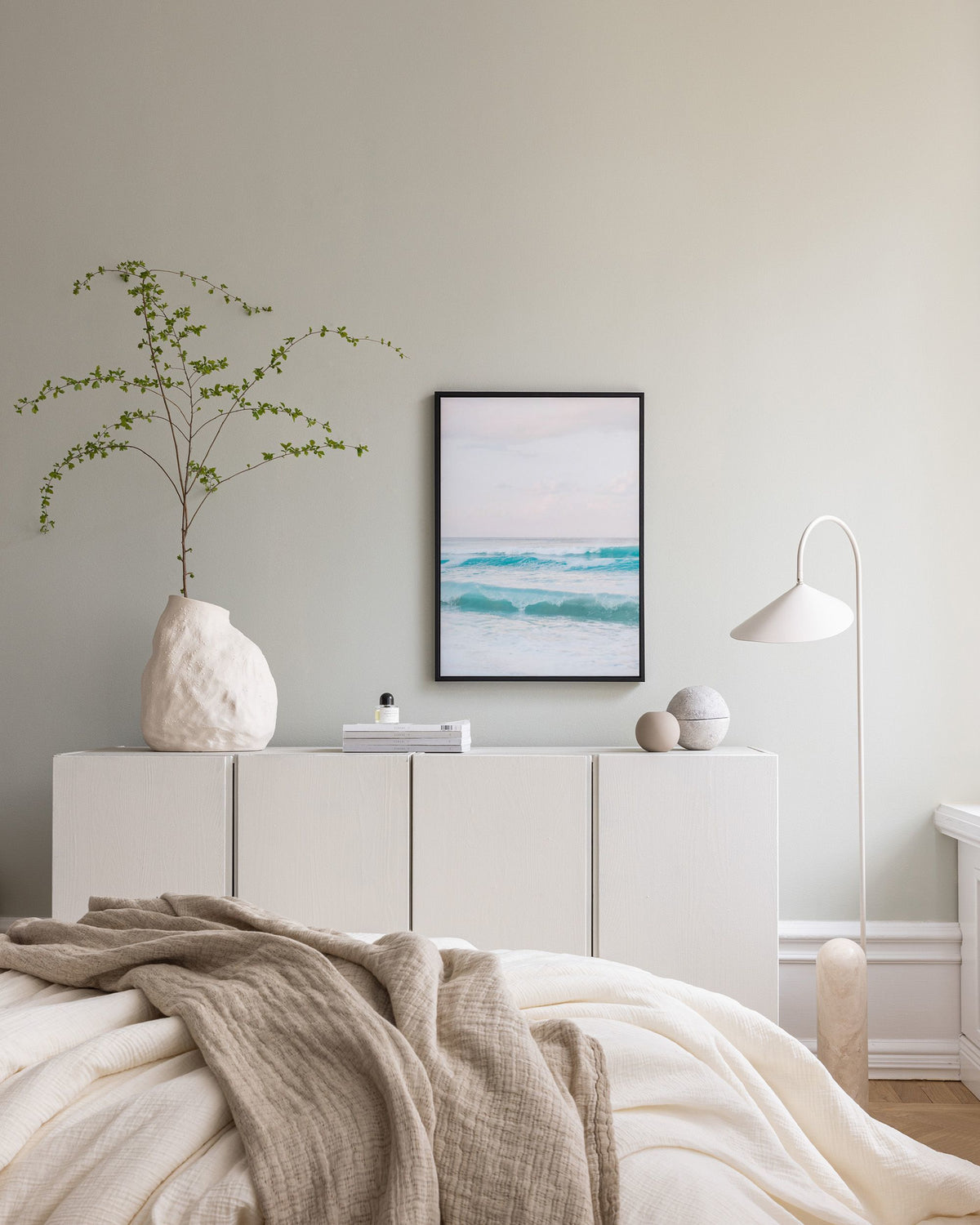 Dreamy Pastel Beach No2 Canvas print