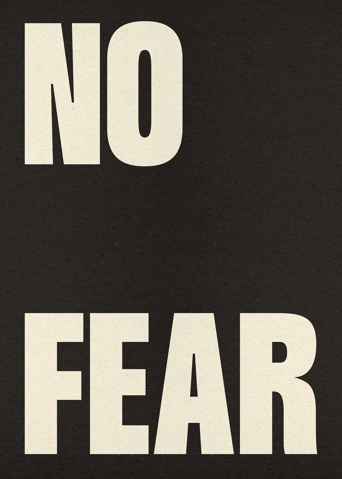 No Fear Print