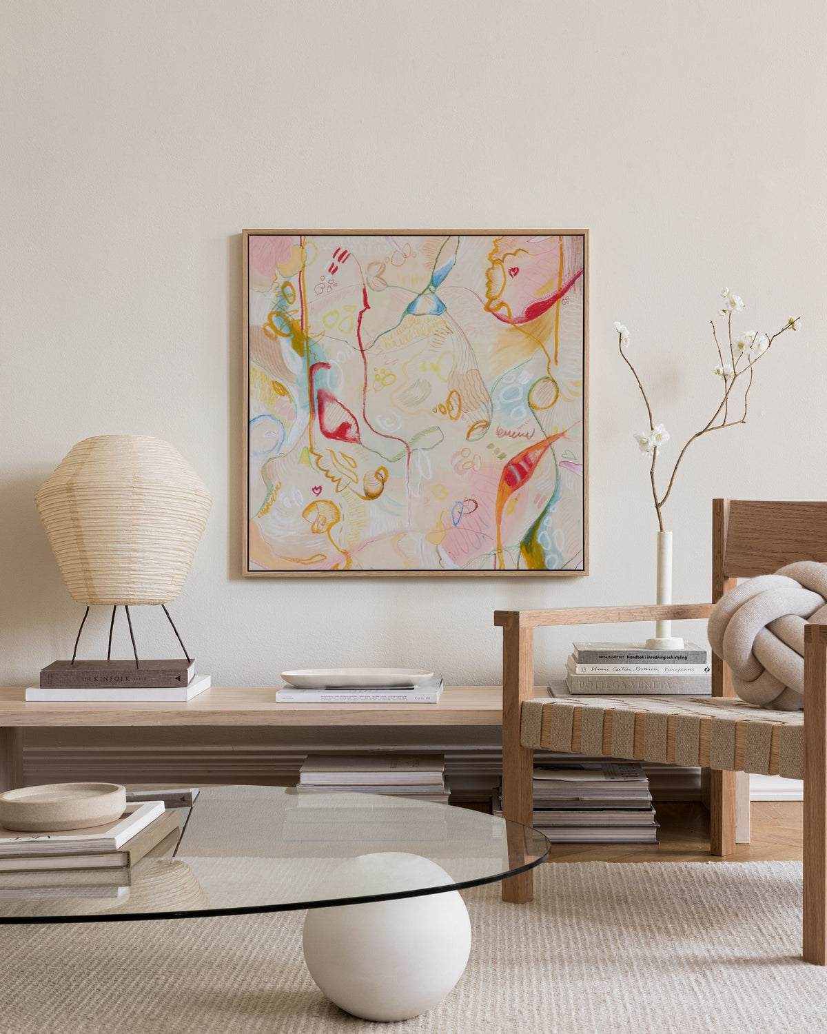 Plot Twist Canvas print
