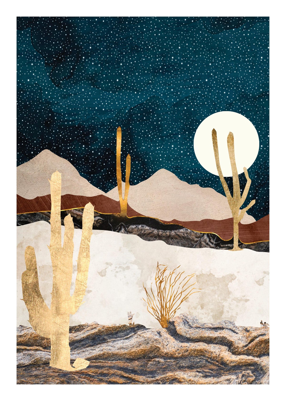 SpaceFrog Designs - Desert View Print