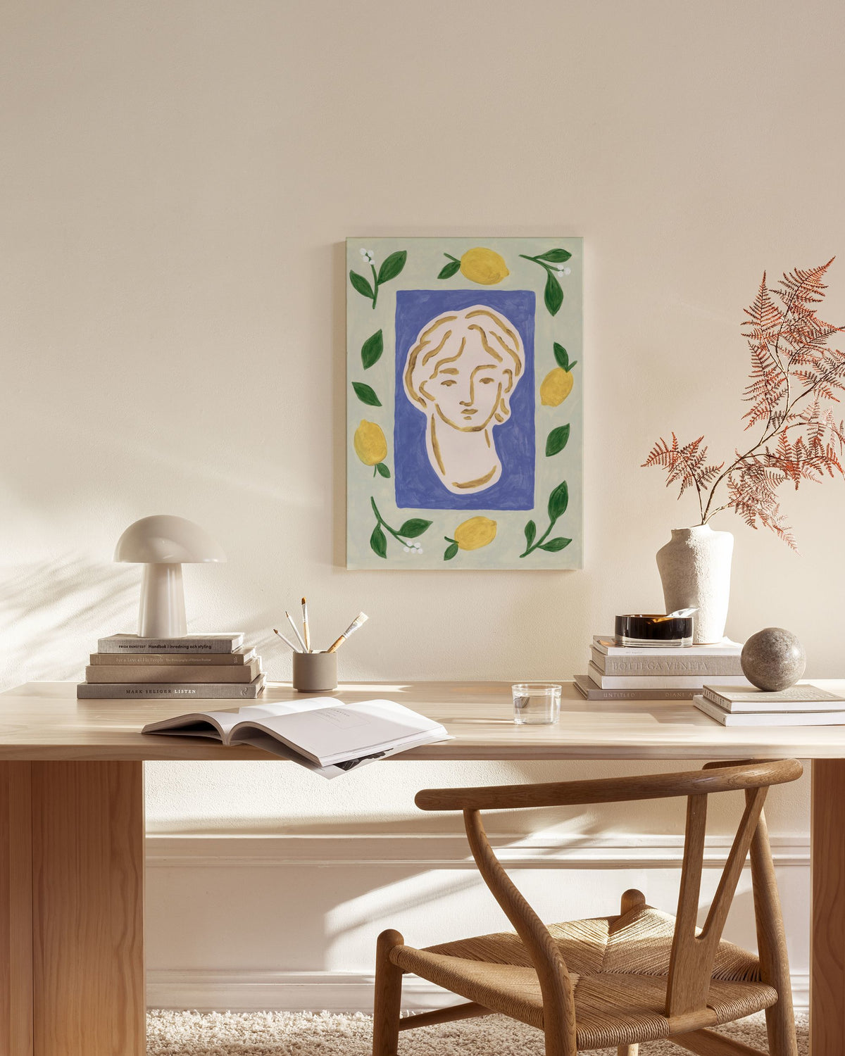 Citrus Portrait Canvas print