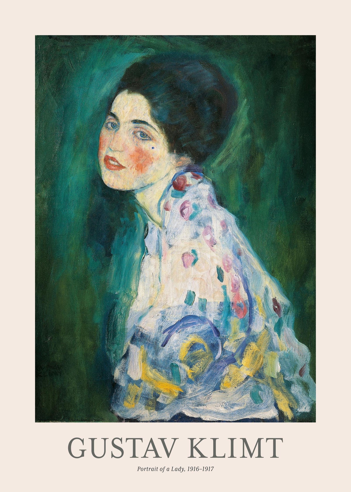 Gustav Klimt - Portrait of a Lady Print