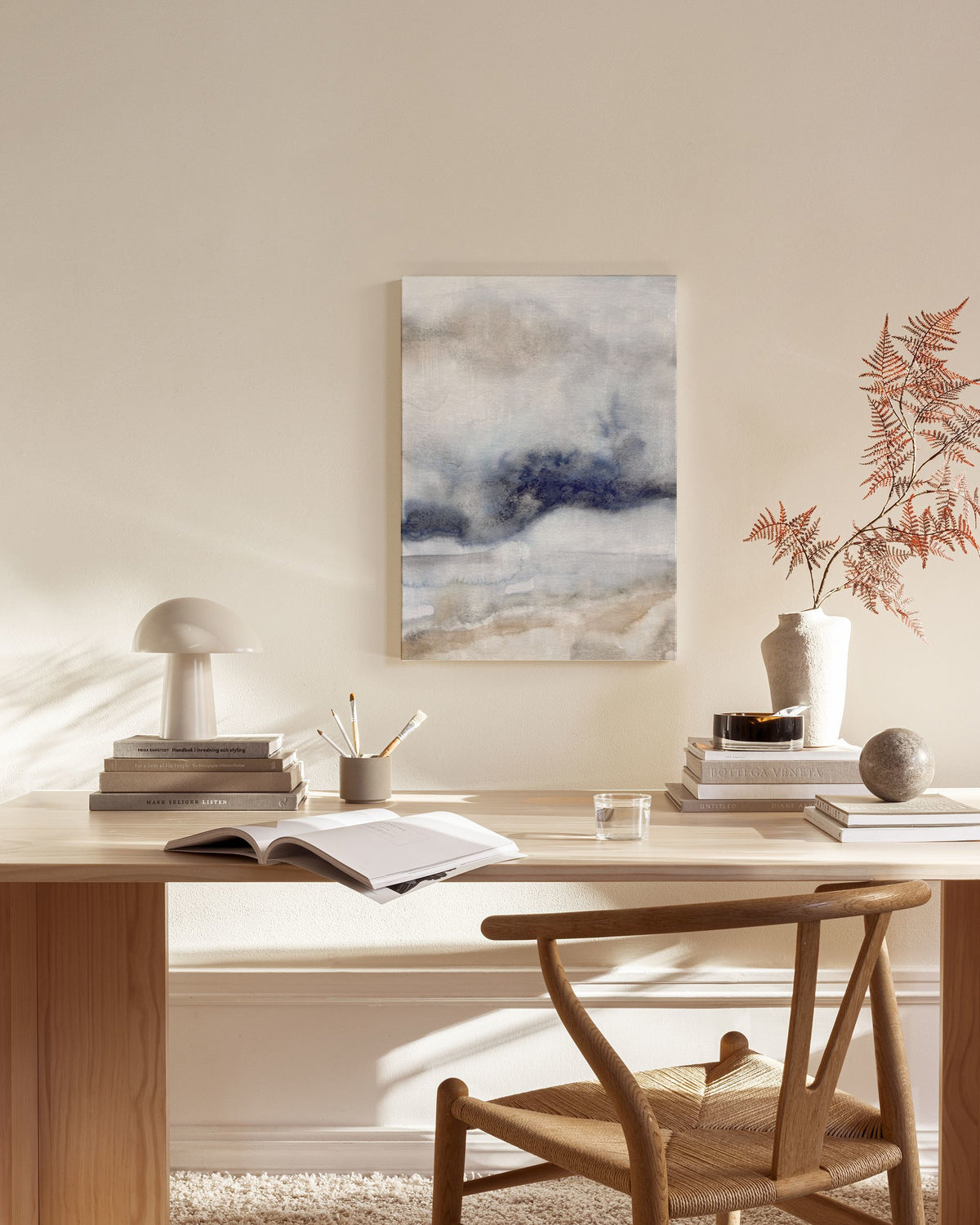 Watercolor Scenery No2 Canvas print