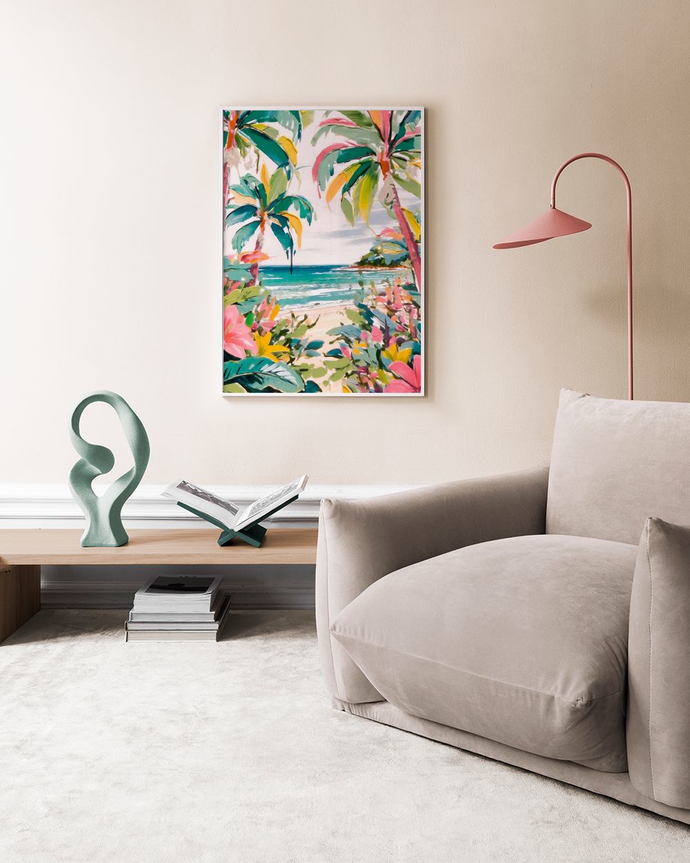 Tropical View Print