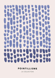 Dots in Blue No1 Print