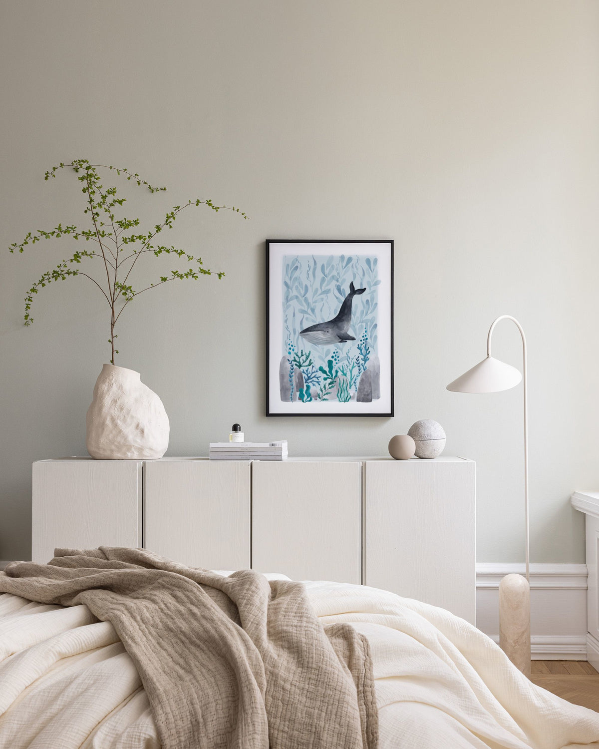 Ocean Whale Canvas print