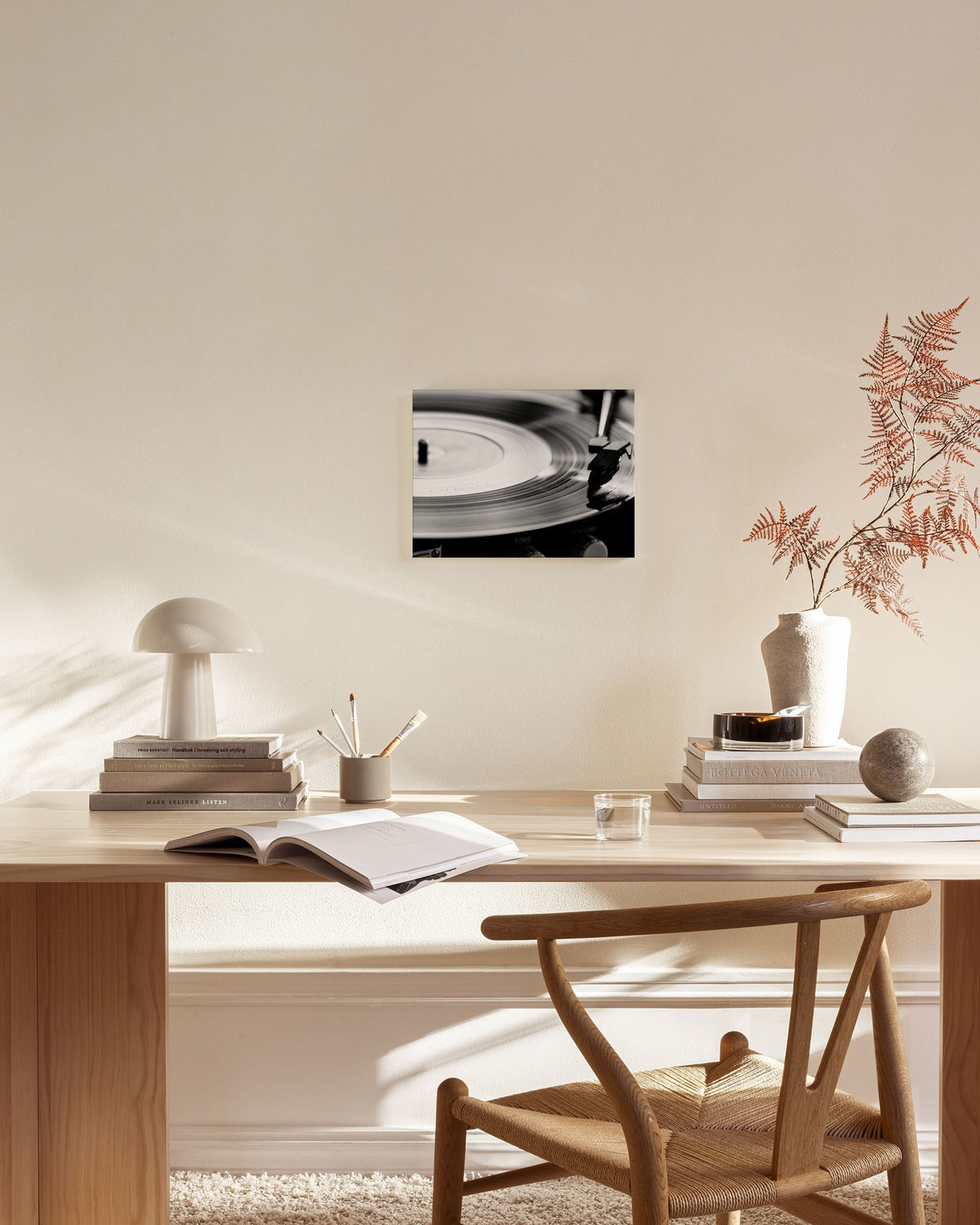 Record Player Canvas print