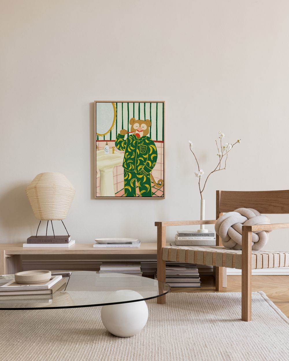 Stay Sleepy Canvas print