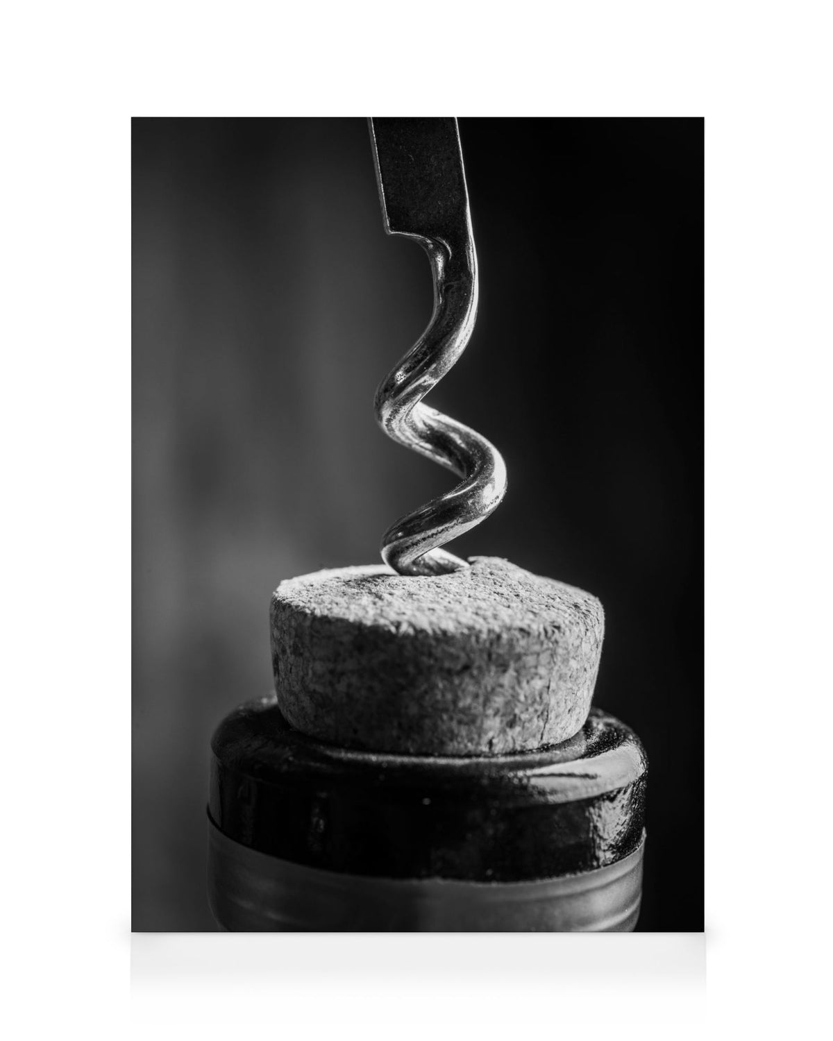 Corkscrew Canvas print
