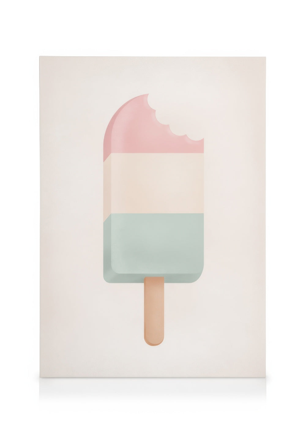 Pastel Ice Cream Canvas print