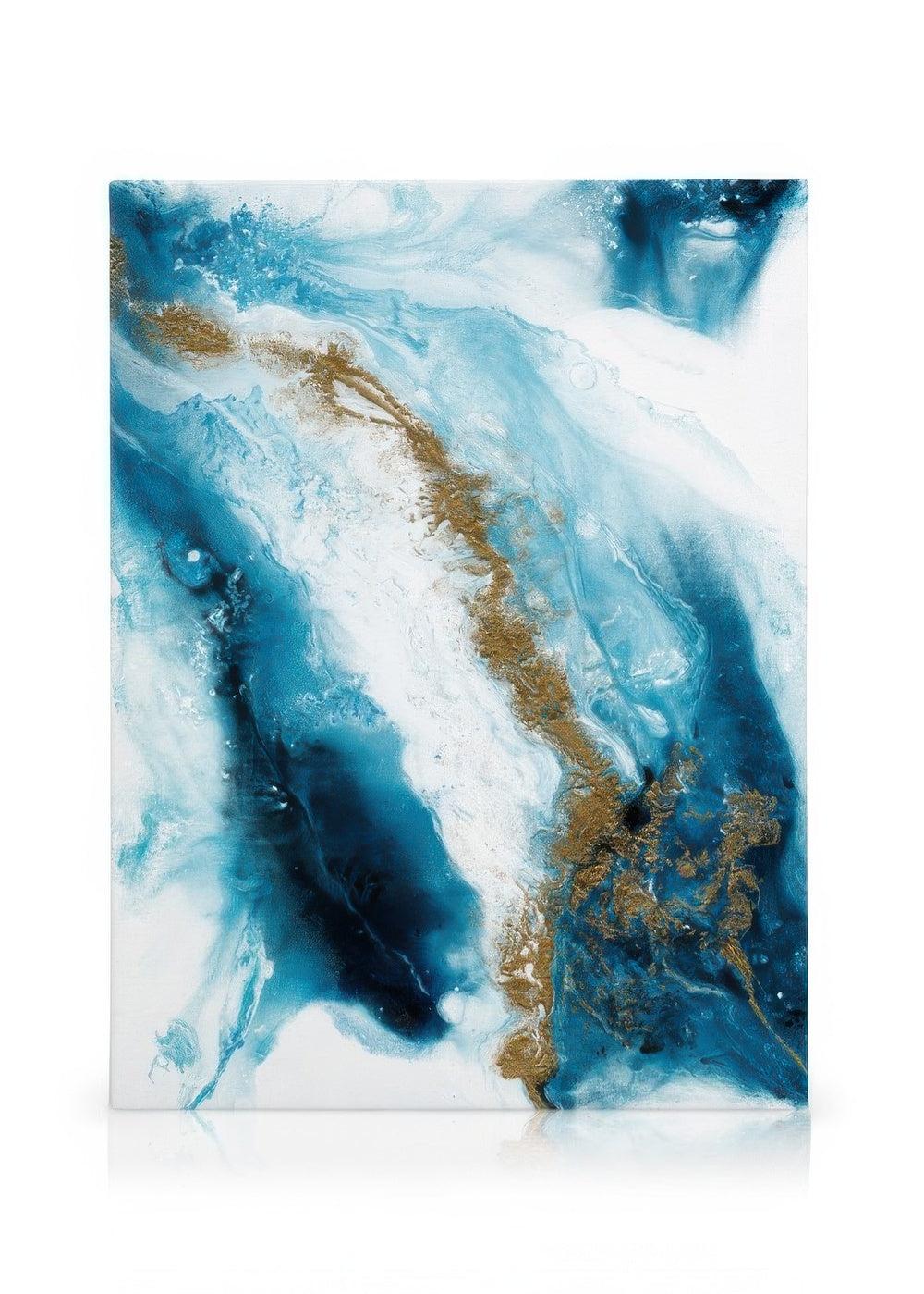 Into The Blue Canvas print