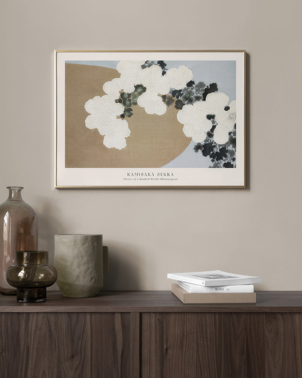 Kamisaka Sekka - Flowers of a Hundred Worlds (Momoyogusa) Print