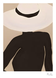 Maxime Rokus - Posing Hat Print