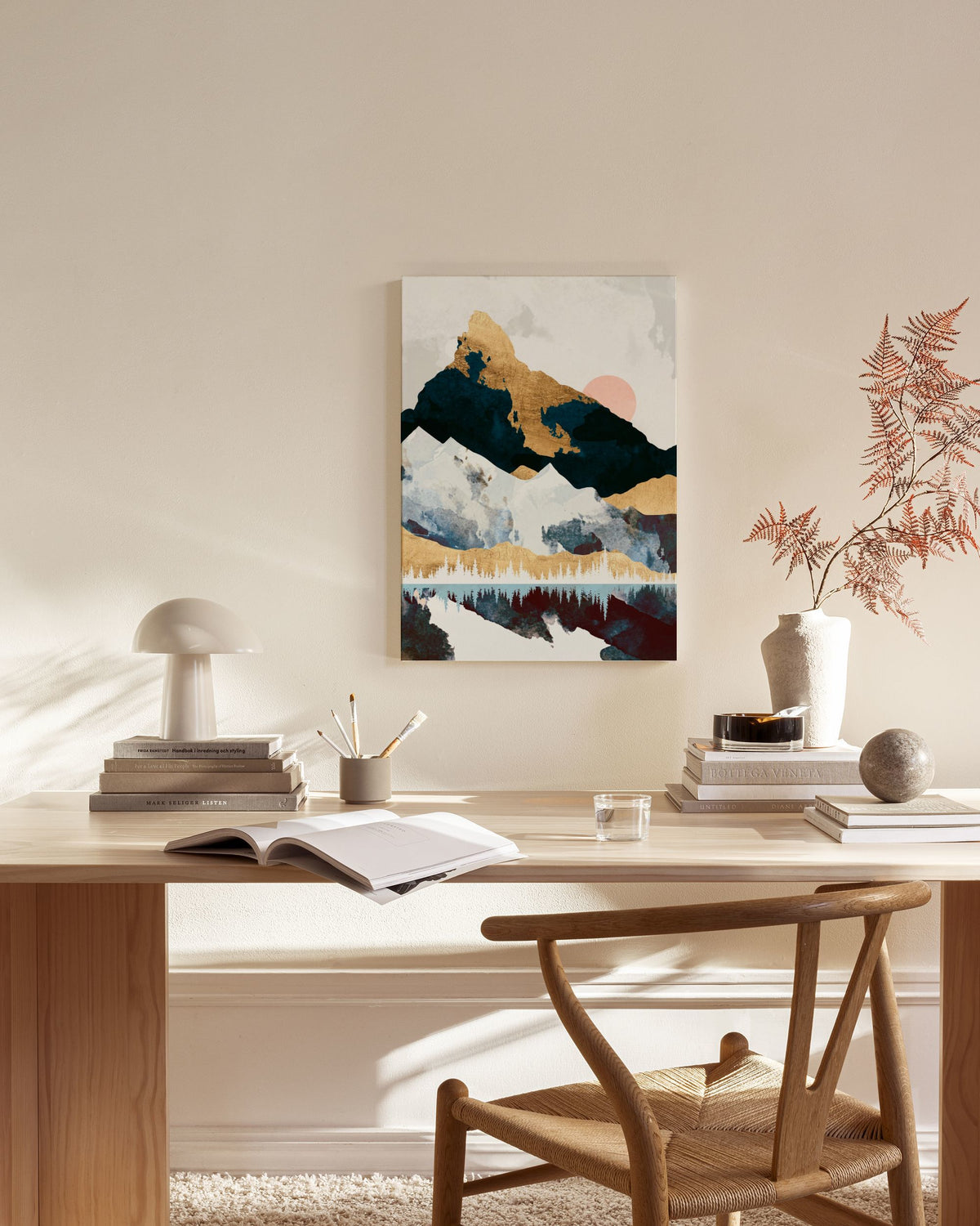 SpaceFrog Designs - Winters Day Canvas print