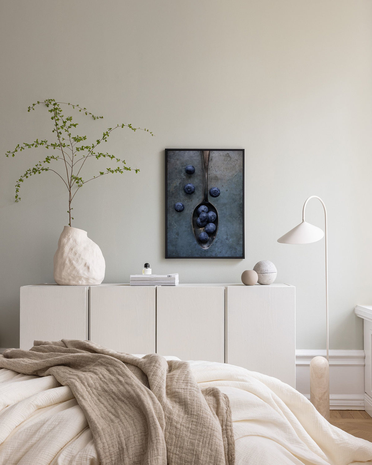 Sweet Blueberries Canvas print