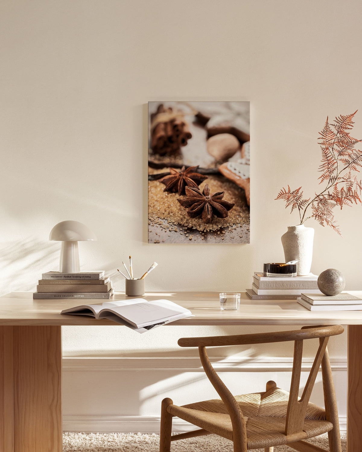 Anis & Cinnamon Canvas print