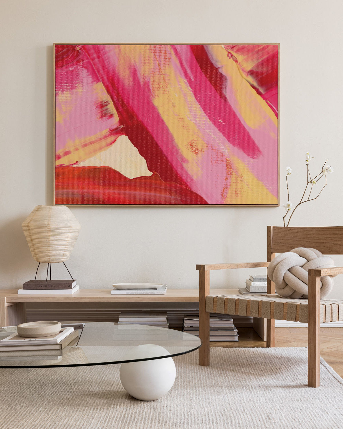 Sorbet Soleil Canvas print