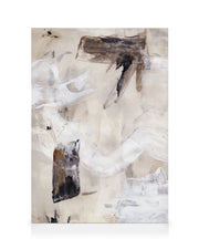 Beige Painting No1 Canvas print