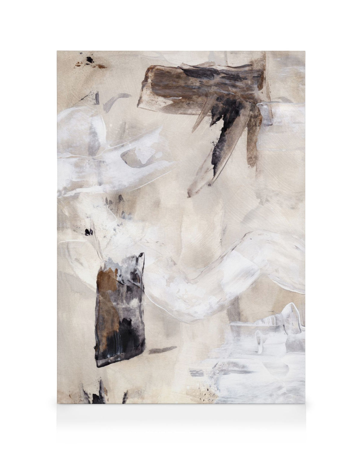 Beige Painting No1 Canvas print