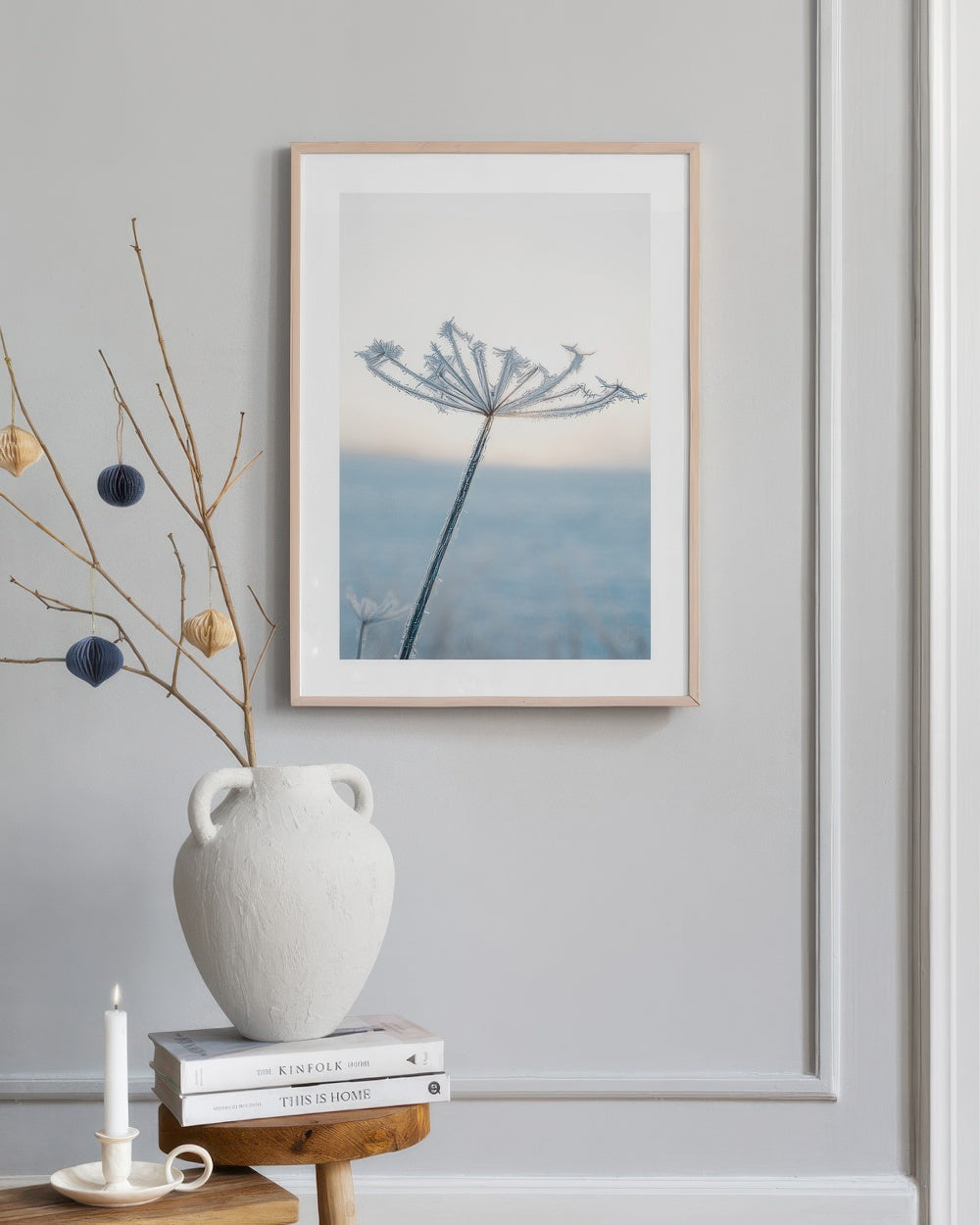 Frosty Flower Print