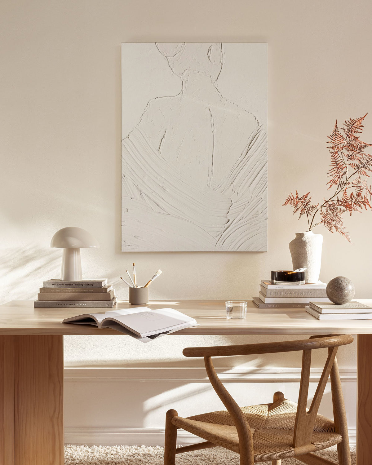 Figurative Texture Canvas print