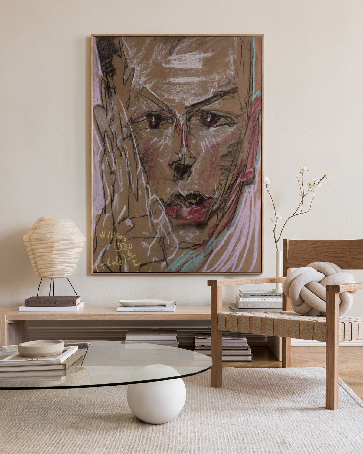 Witkacy - Portrait Canvas print