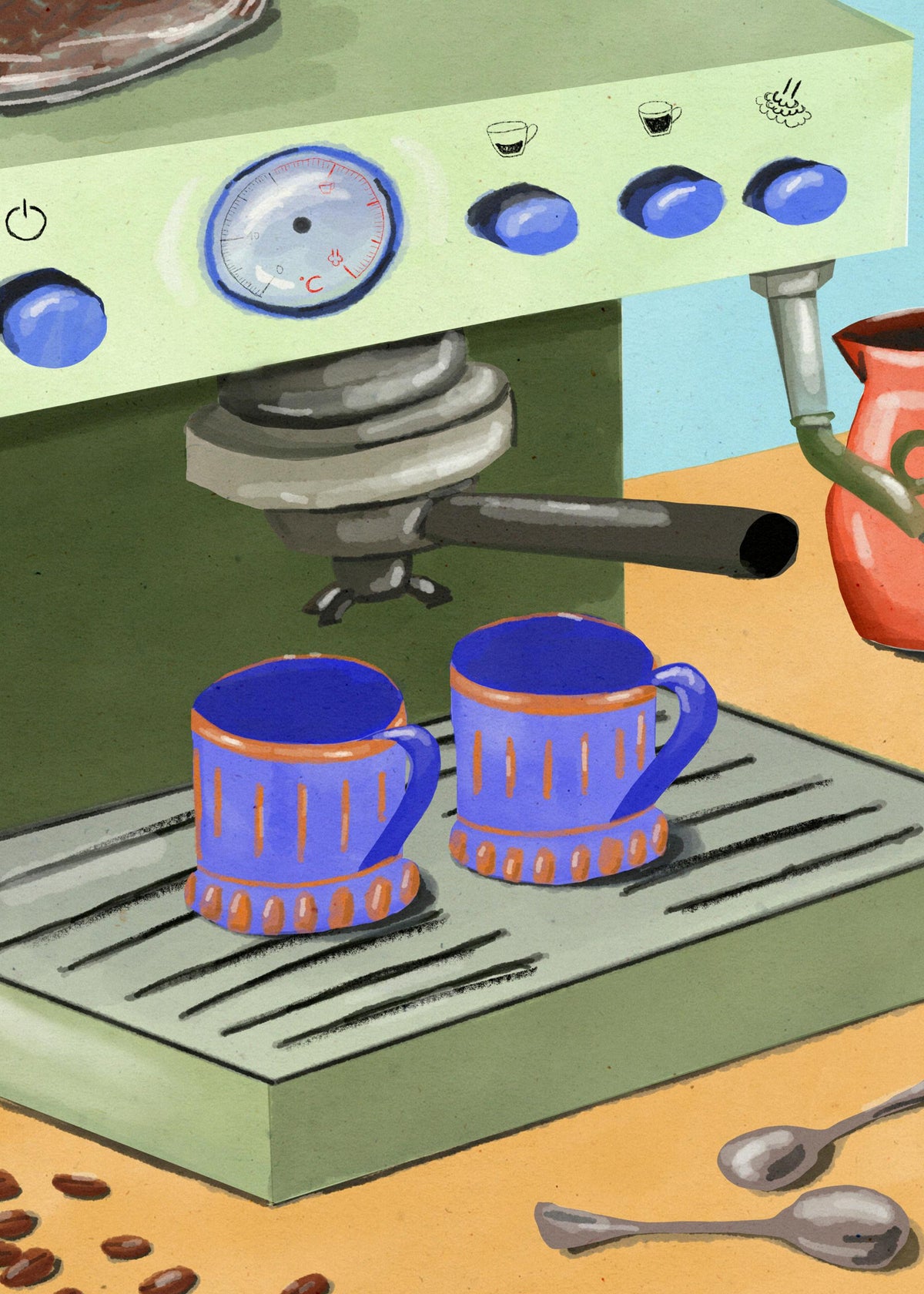Coffee Corner Print