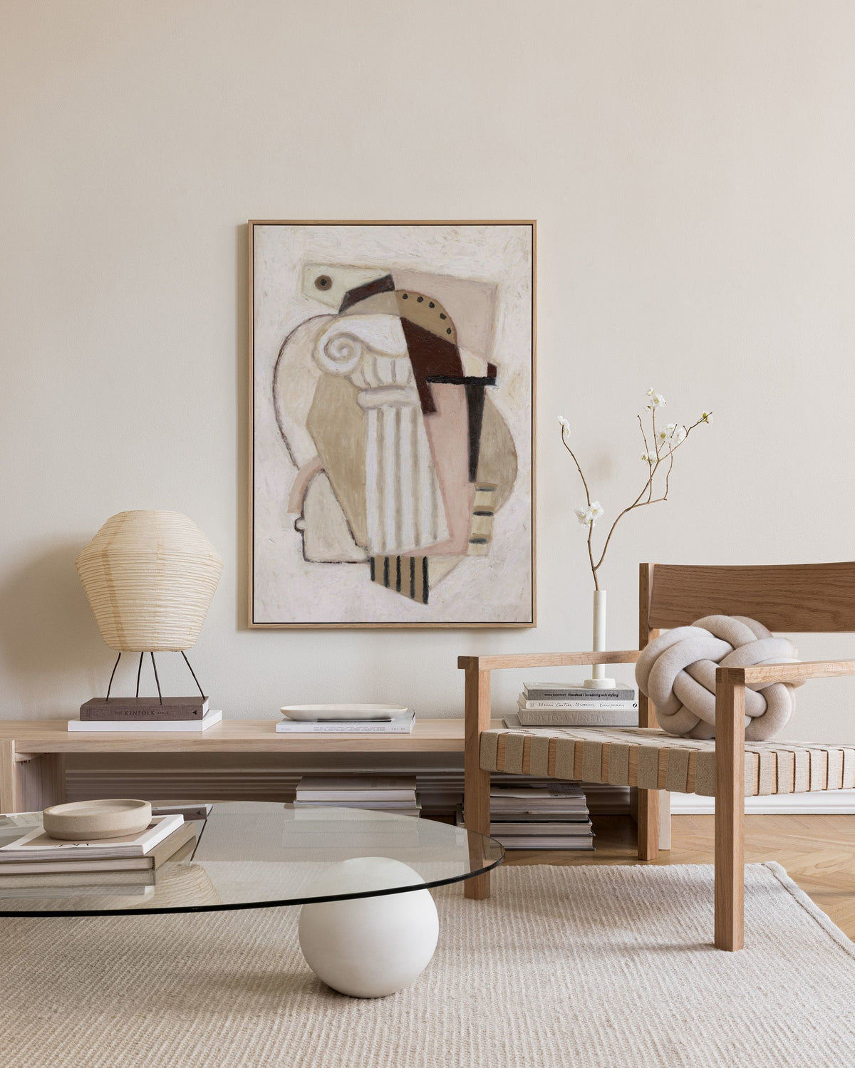 Monumental Composition Canvas print