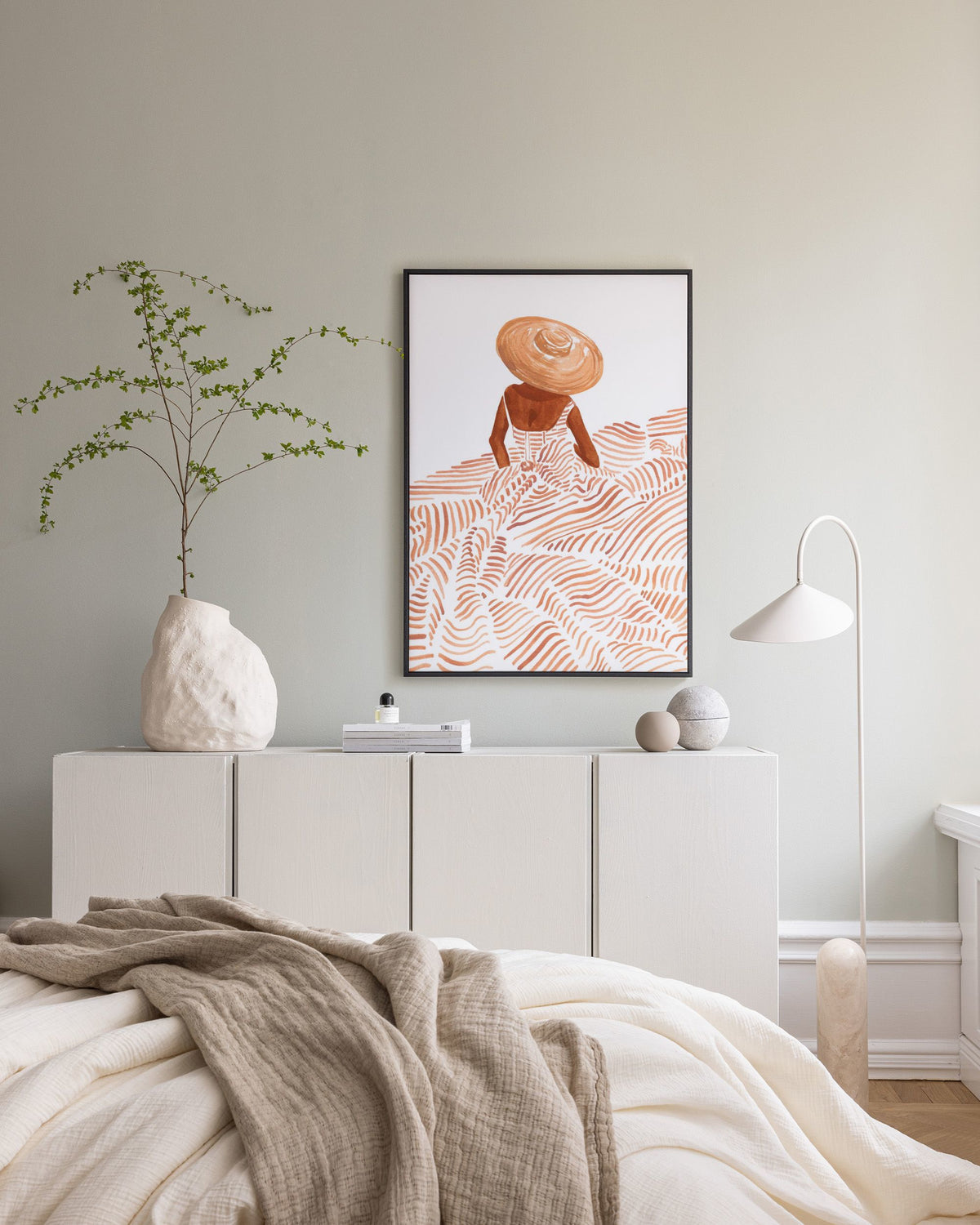Sabina Fenn - Madame Fleur Canvas print