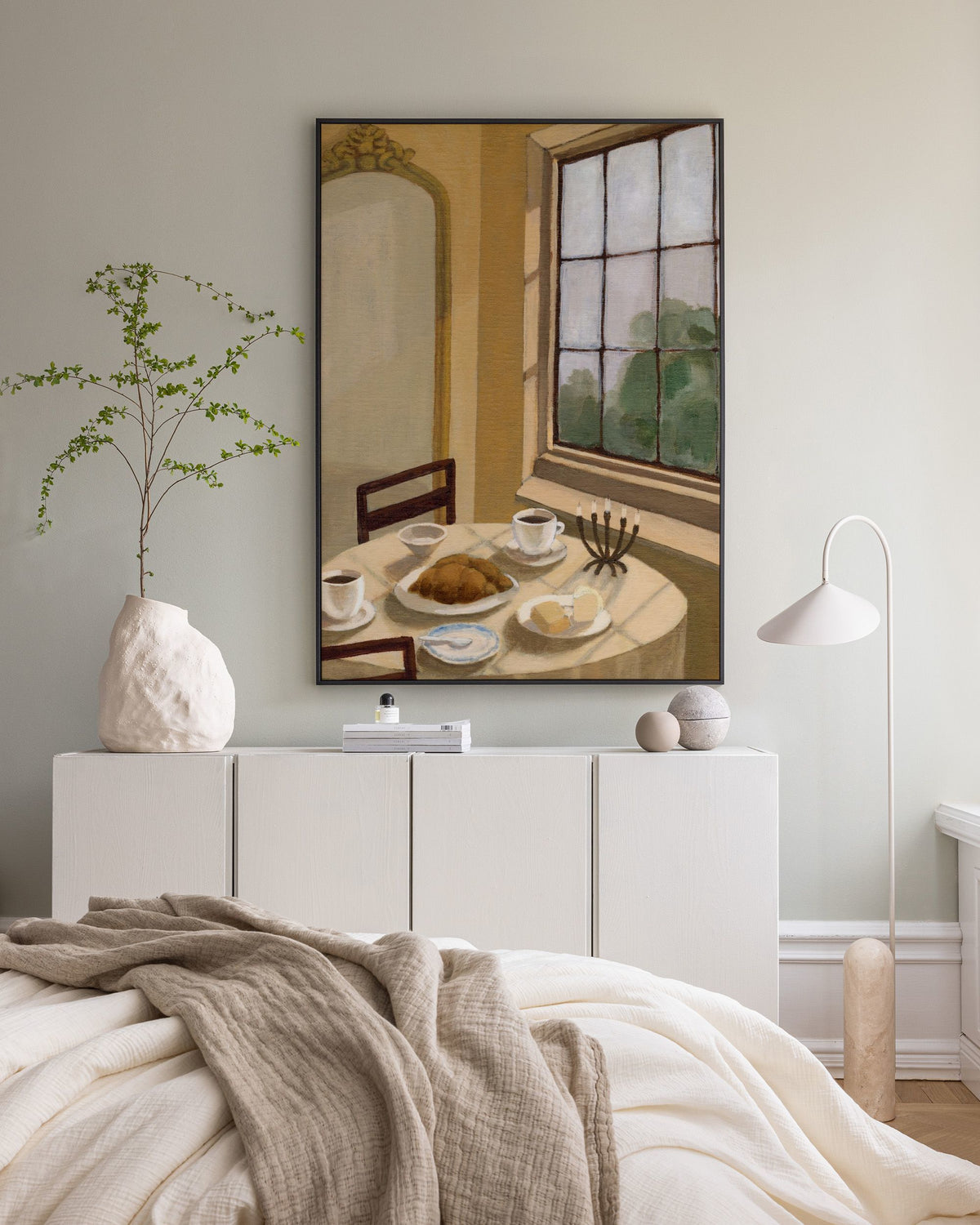 Sunday Morning Light Canvas print